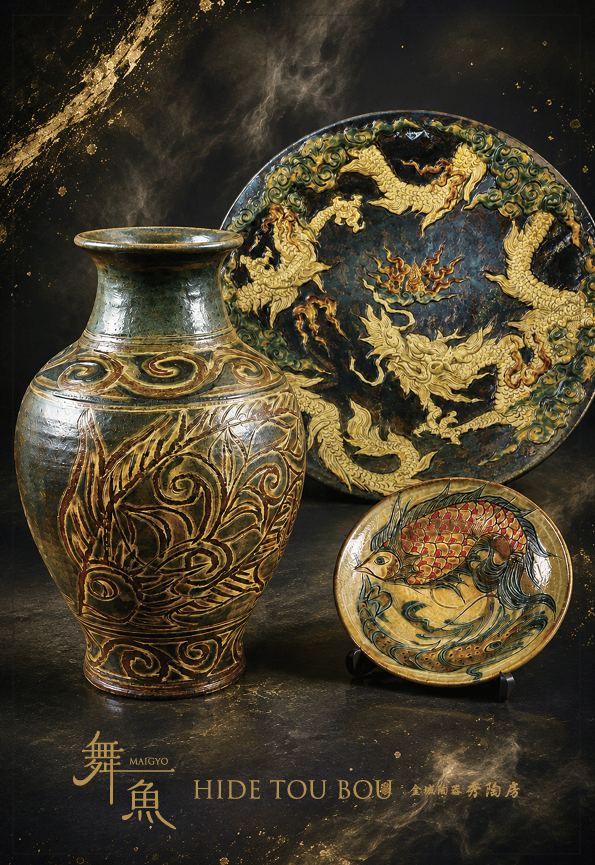 秀陶房 金城秀義 作陶展 DM 表面